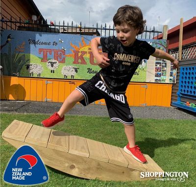 100% NZ made Balance Board - tanalised timber