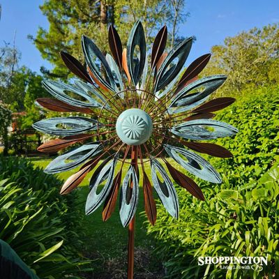 Garden Wind Spinner -  Multi-Coloured