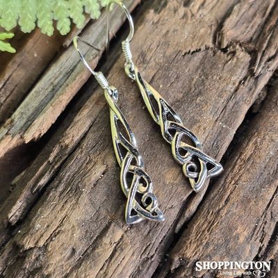 Sterling Silver - Celtic Knot Earrings