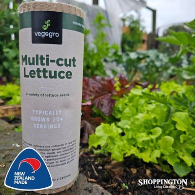 100% NZ Made Woolgro Multi-Cut Lettuce