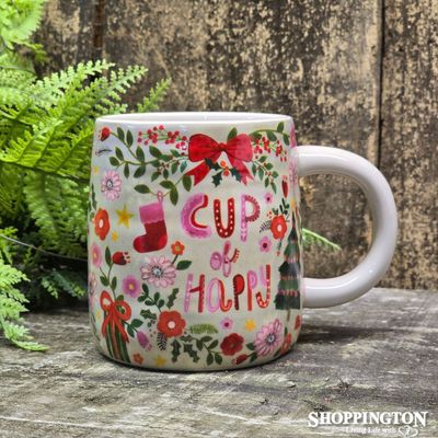 Ceramic Mug - Xmas Cup of Happy