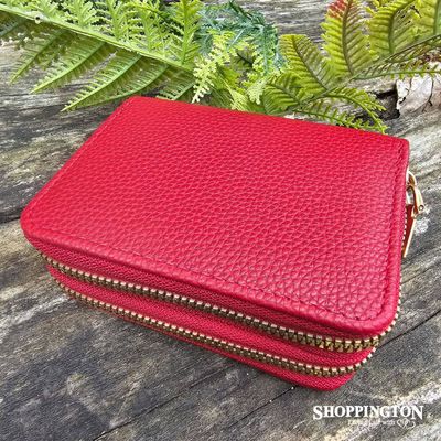 Card &amp; Coin Wallet - Red