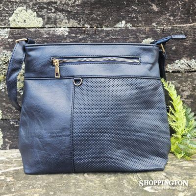 Navy Blue Crossbody Handbag