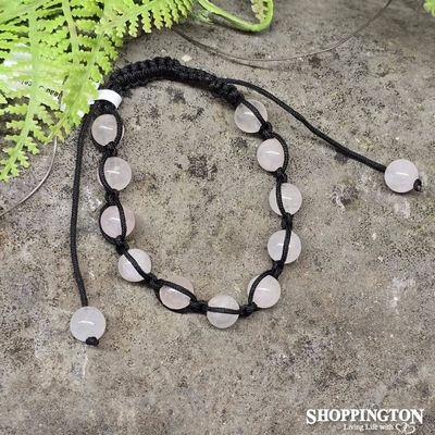 Quartz Bead Bracelet