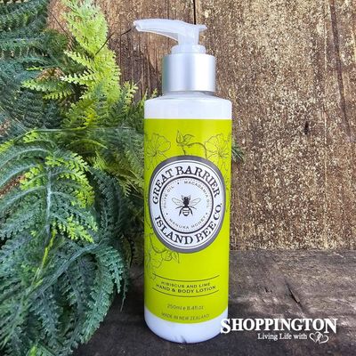 Great Barrier Island Bee Co - Hibiscus &amp; Lime Bath &amp; Shower Gel