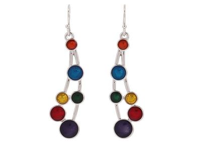 Earrings - Coloured Dots