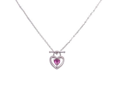 Necklace - Sterling Silver Heart Pendant