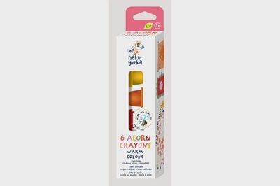 Acorn Crayons - Warm Colours