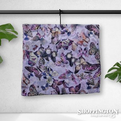 Scarf - Purple Butterflies