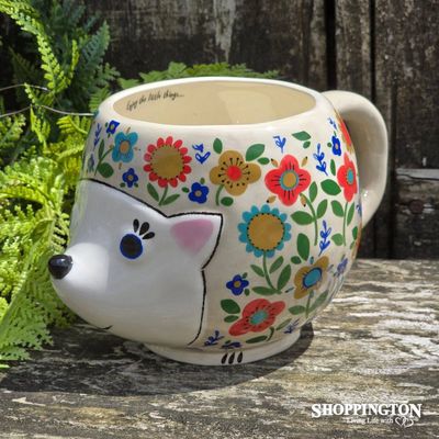 Folk Mug - Hedgehog