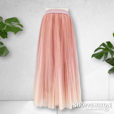 Skirt - Tulle Pleat - Dusky Pink