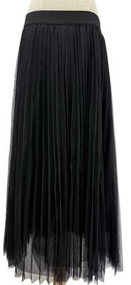 Skirt - Tulle Pleat - Black