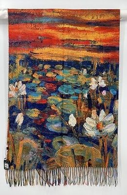 Scarf - Lily Pond