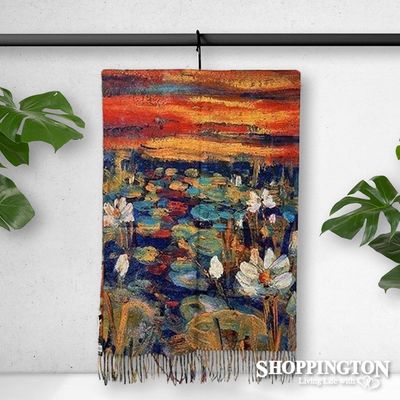 Scarf - Lily Pond