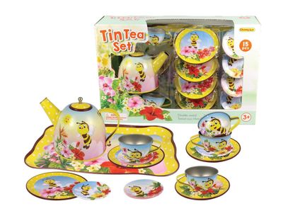 Bee Tin Tea Set