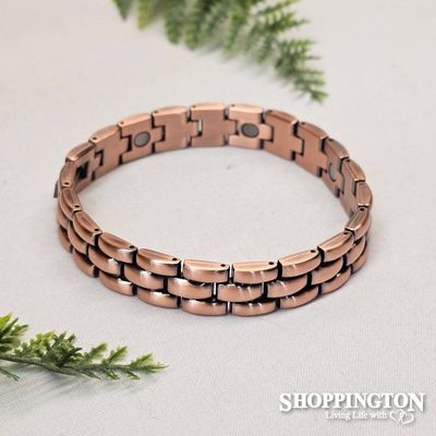 Copper Magnetic Chain Bracelet - Detailed #2