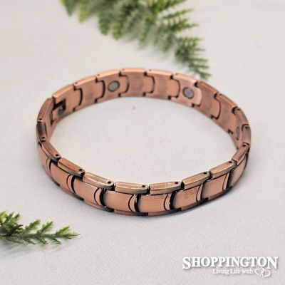 Copper Magnetic Chain Bracelet - Detailed #4