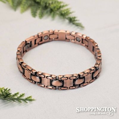 Copper Magnetic Chain Bracelet - Detailed #3