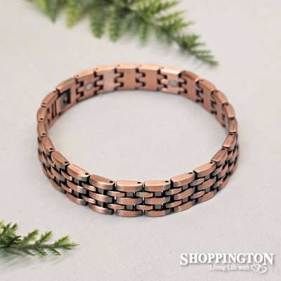 Copper Magnetic Chain Bracelet - Detailed #6