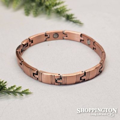 Copper Magnetic Chain Bracelet - Detailed #9