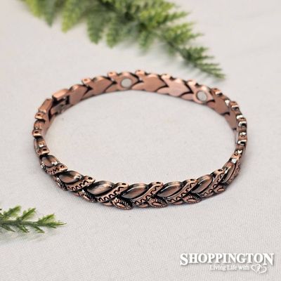 Copper Magnetic Chain Bracelet - Detailed #8