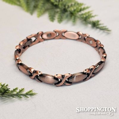 Copper Magnetic Chain Bracelet - Detailed #10