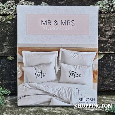 Pillow Case - Mr &amp; Mrs