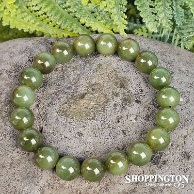 Pounamu - 6mm Bead Bracelet