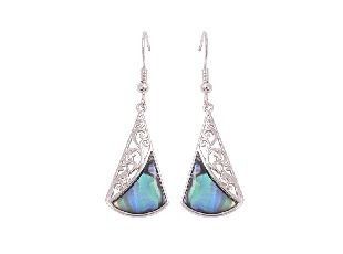 Earrings - Paua Waterdrop