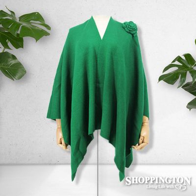 Cape - Rose Shoulder - Green