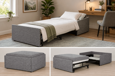 Otto Padded Ottoman / Single sofa bed
