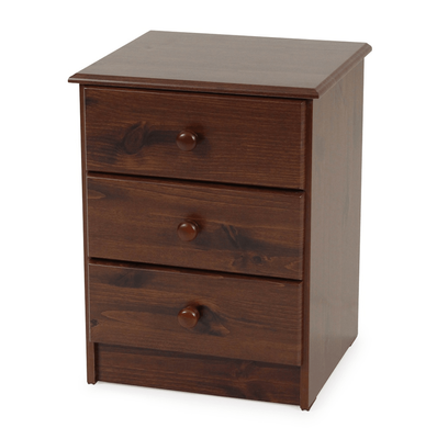 Kingston - Hunter Hills 3 Drawer Bedside