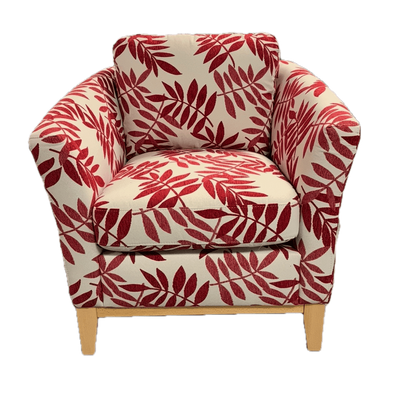 Rosa Accent Chair - Scarlet