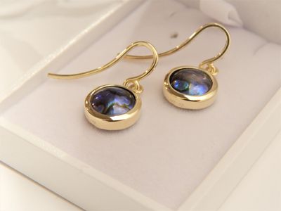 Blue Pearl earrings 191