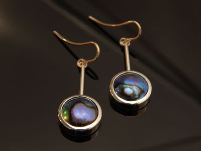 Blue Pearl earrings 196
