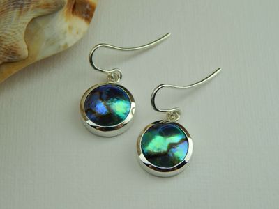 Blue Pearl earrings 254