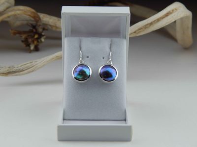 Blue Pearl earrings 257