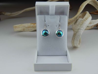Blue Pearl earrings 264