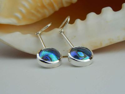 Blue Pearl earrings 272