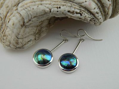 Blue Pearl earrings 274