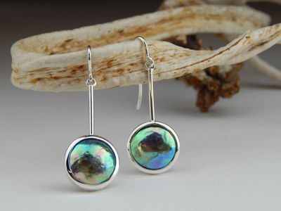 Blue Pearl earrings 276