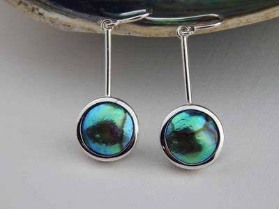Blue Pearl earrings 278
