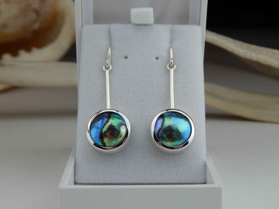 Blue Pearl earrings 281