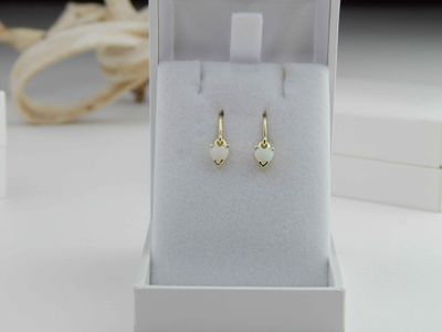Opal Heart earrings 10