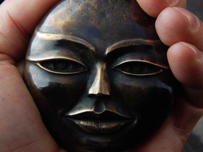 Donn Salt &#039;Moonchild&#039; bronze sculpture