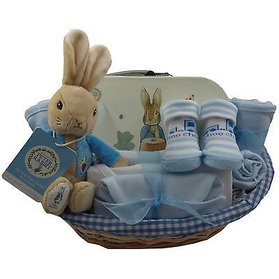 Peter Rabbit -Baby Boy Gift Basket