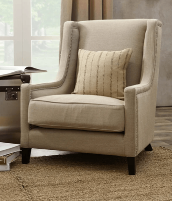 AW44 ARMCHAIR - LINEN SAND