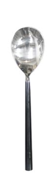 BLACK HANDLE SERVING SPOON - SMALL