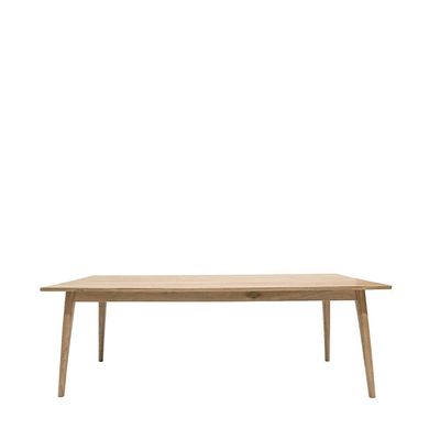 VAASA OAK DINING TABLE - NATURAL