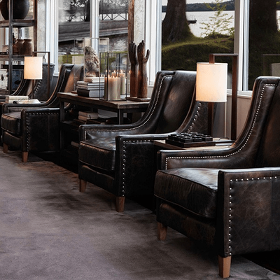 AW44 ARMCHAIR- FUDGE